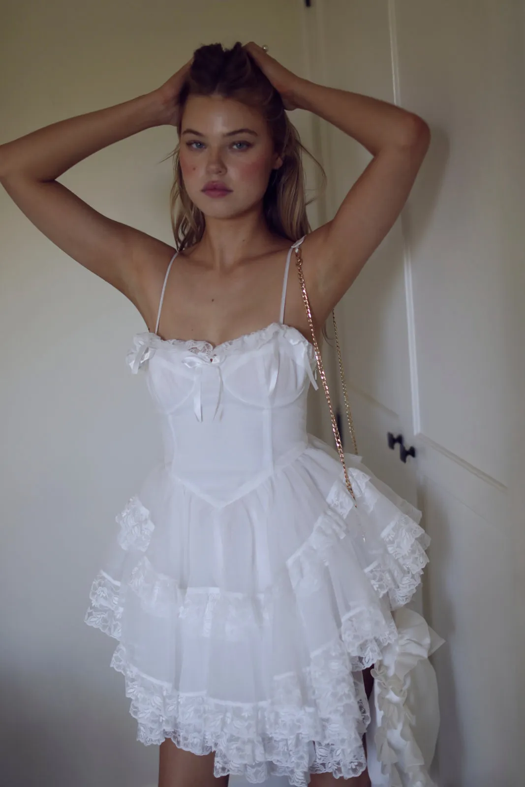 The Ivory Liaisons Mini Dress