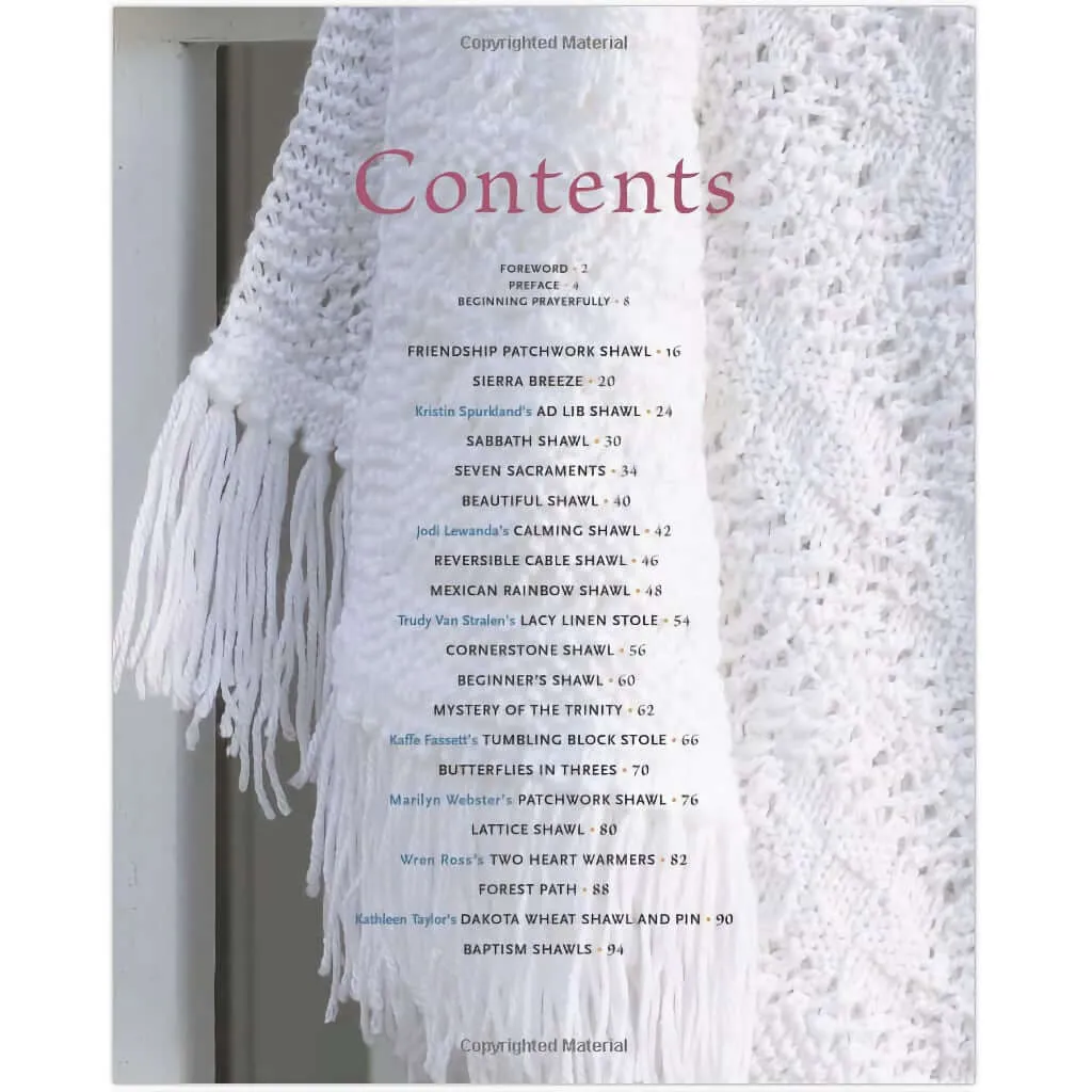 The Prayer Shawl Companion Book: 38 Knitted Designs to Embrace, Inspire, and Celebrate Life