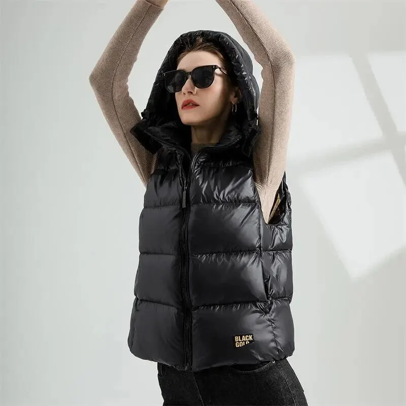 The Rebel hooded Puffer Jacket Women | Down Jacket Women | Short hooded Parka jacket