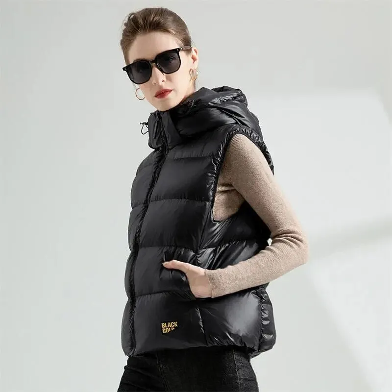 The Rebel hooded Puffer Jacket Women | Down Jacket Women | Short hooded Parka jacket