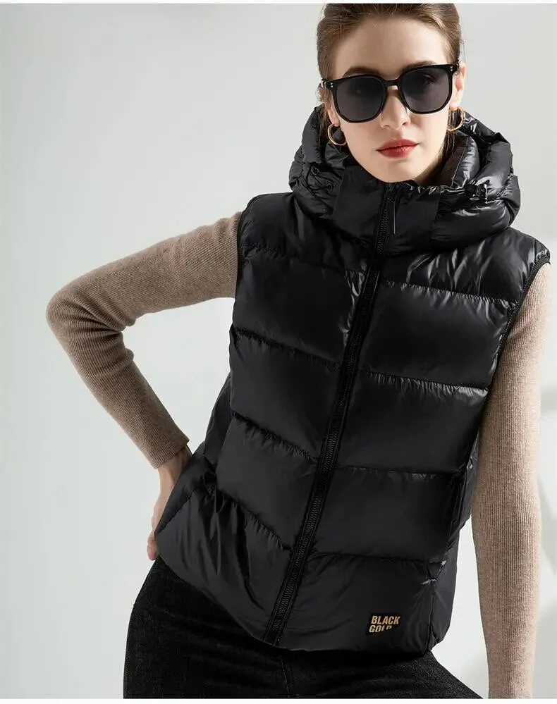 The Rebel hooded Puffer Jacket Women | Down Jacket Women | Short hooded Parka jacket