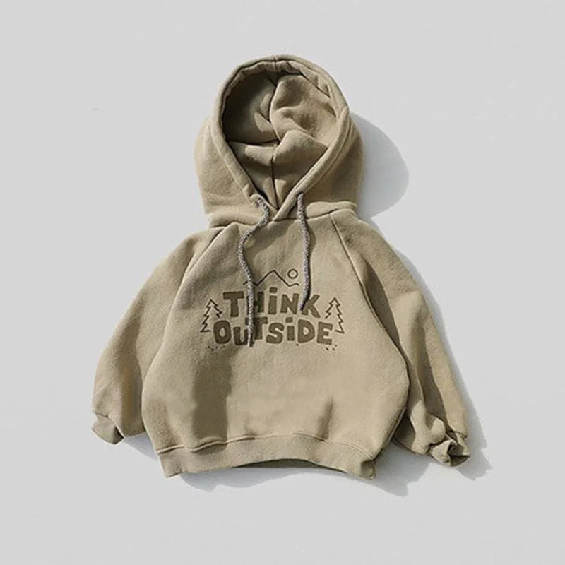 Think Outside Cotton Baby Hoodie