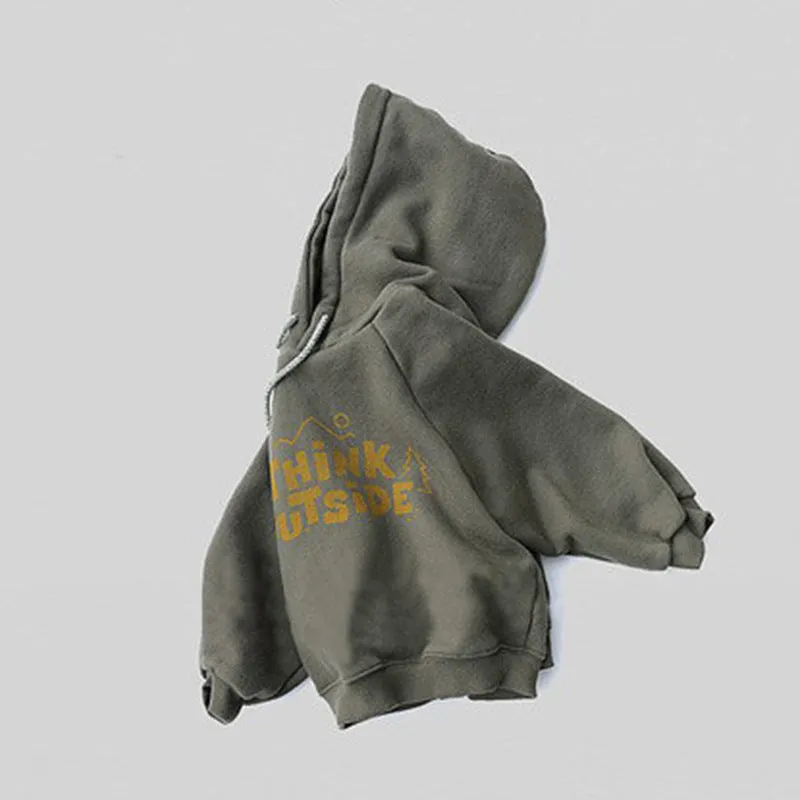 Think Outside Cotton Baby Hoodie