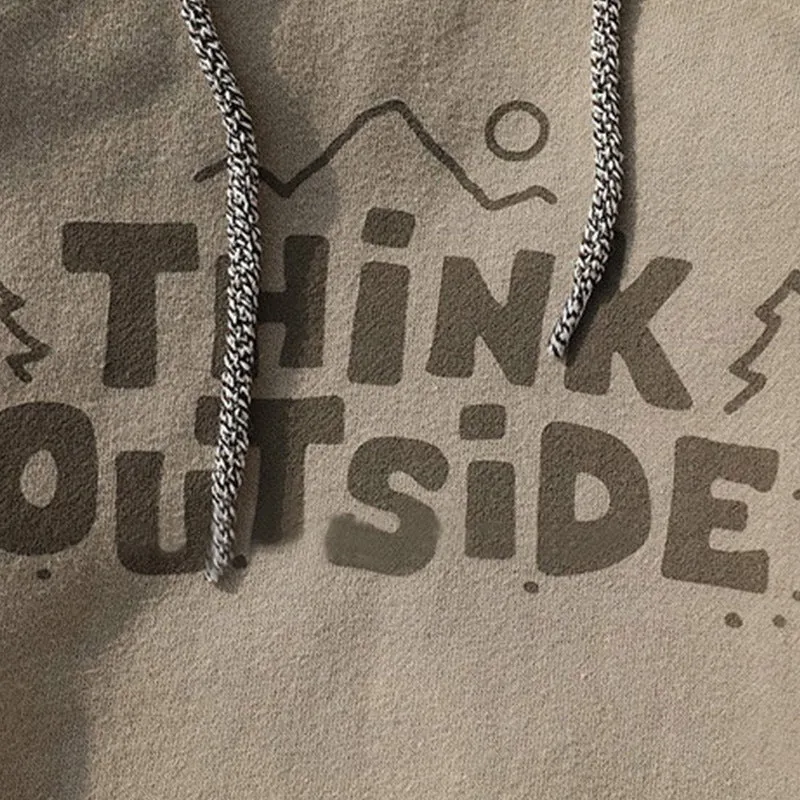 Think Outside Cotton Baby Hoodie