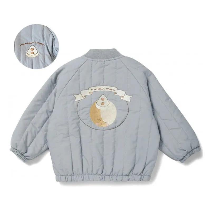 Toddler Baby Boy Girl Jackets Winter Autumn Long Sleeve Embroidery Fleece Cotton Kids Coats Outerwear Children Clothing (Copy)