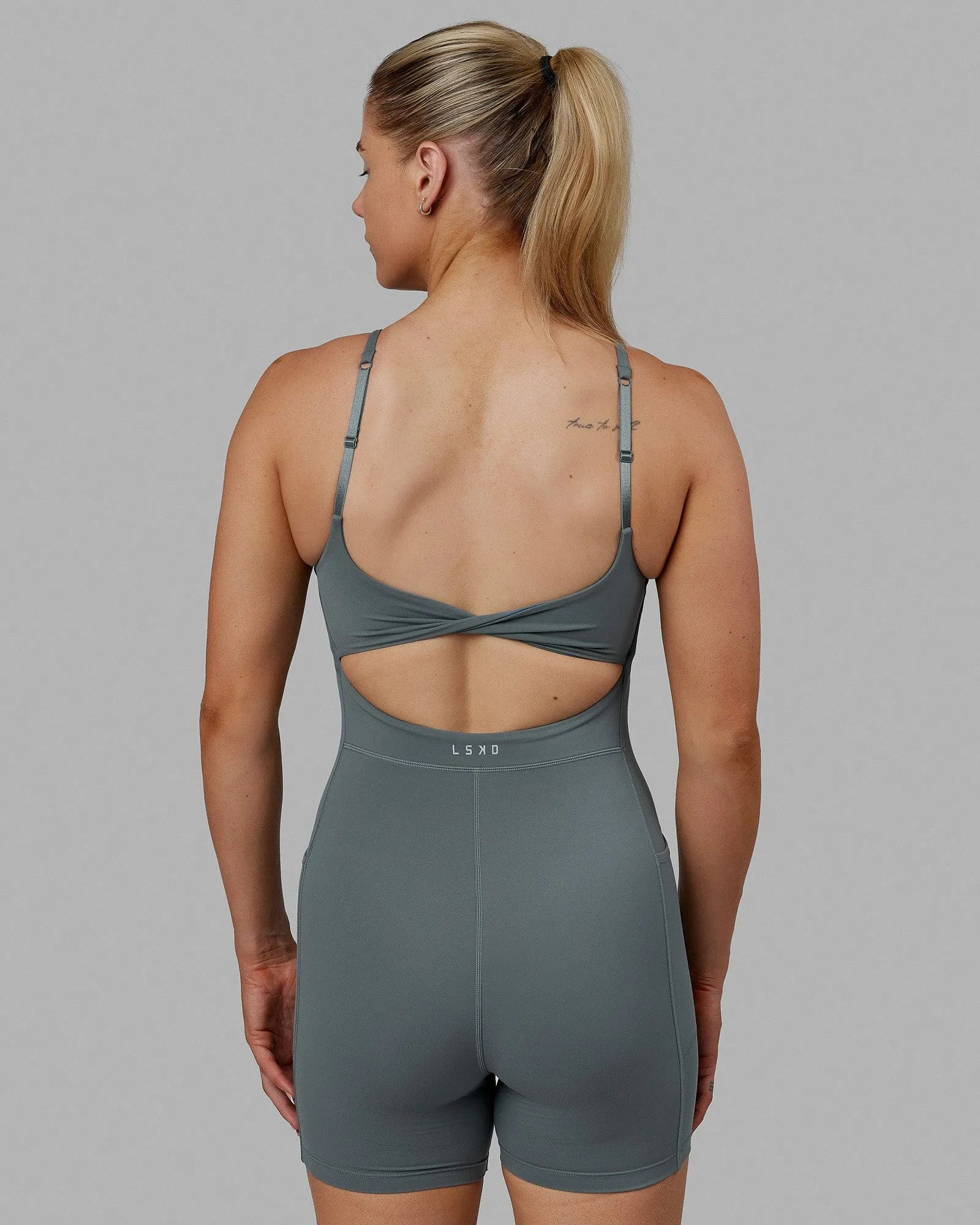 Twist Bodysuit - Storm