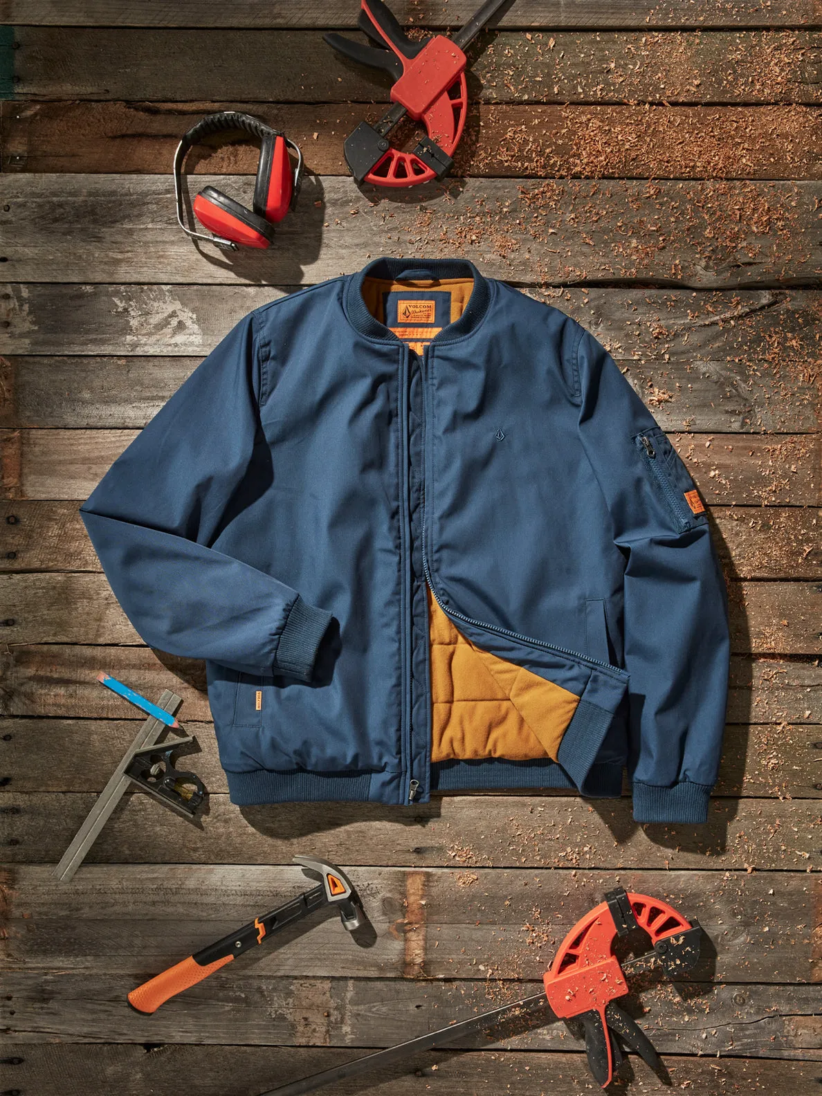 Volcom Workwear Jacket - Navy