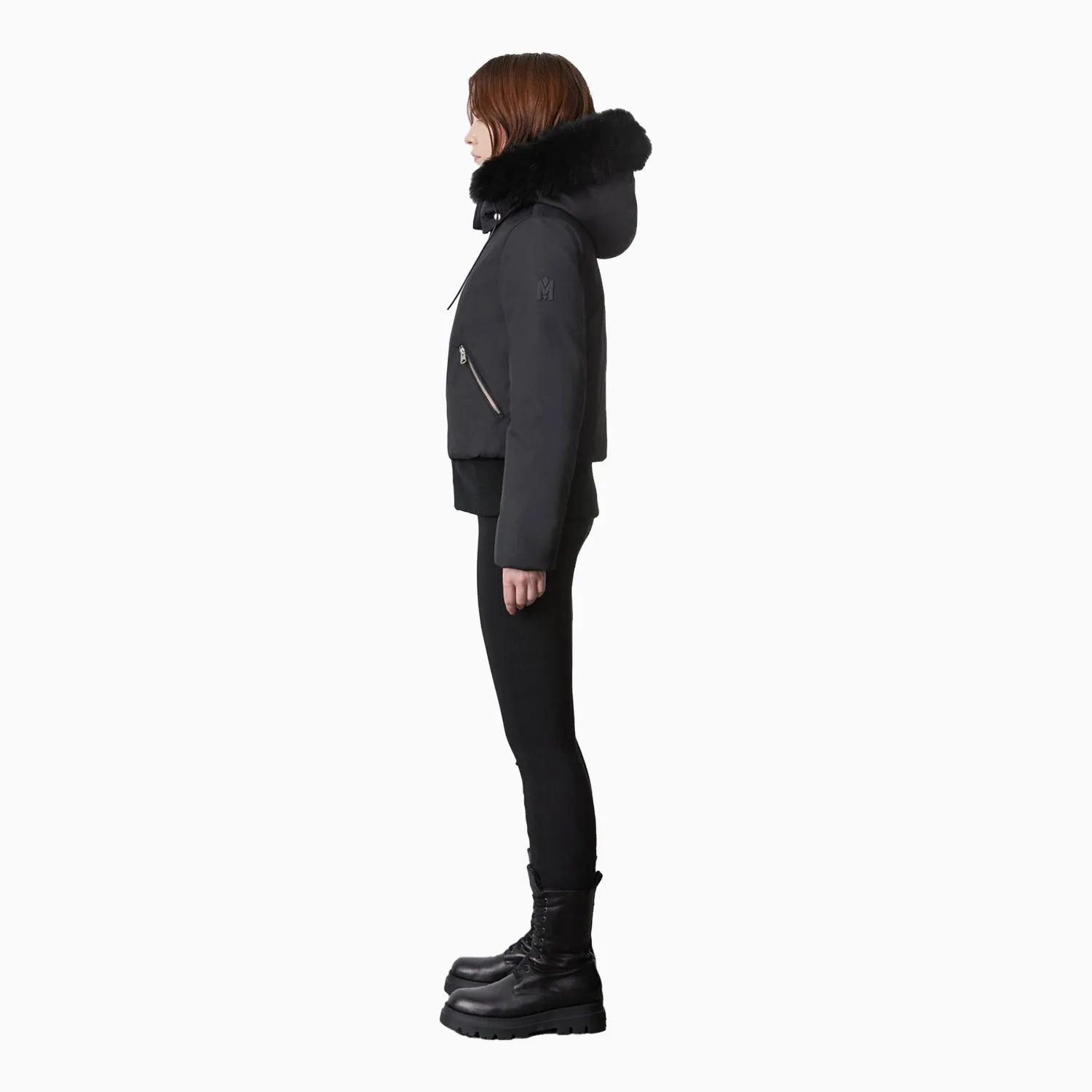 Women's CORY BX Hoodie Down Bomber Jacket