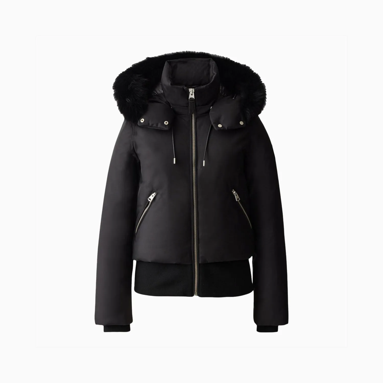 Women's CORY BX Hoodie Down Bomber Jacket