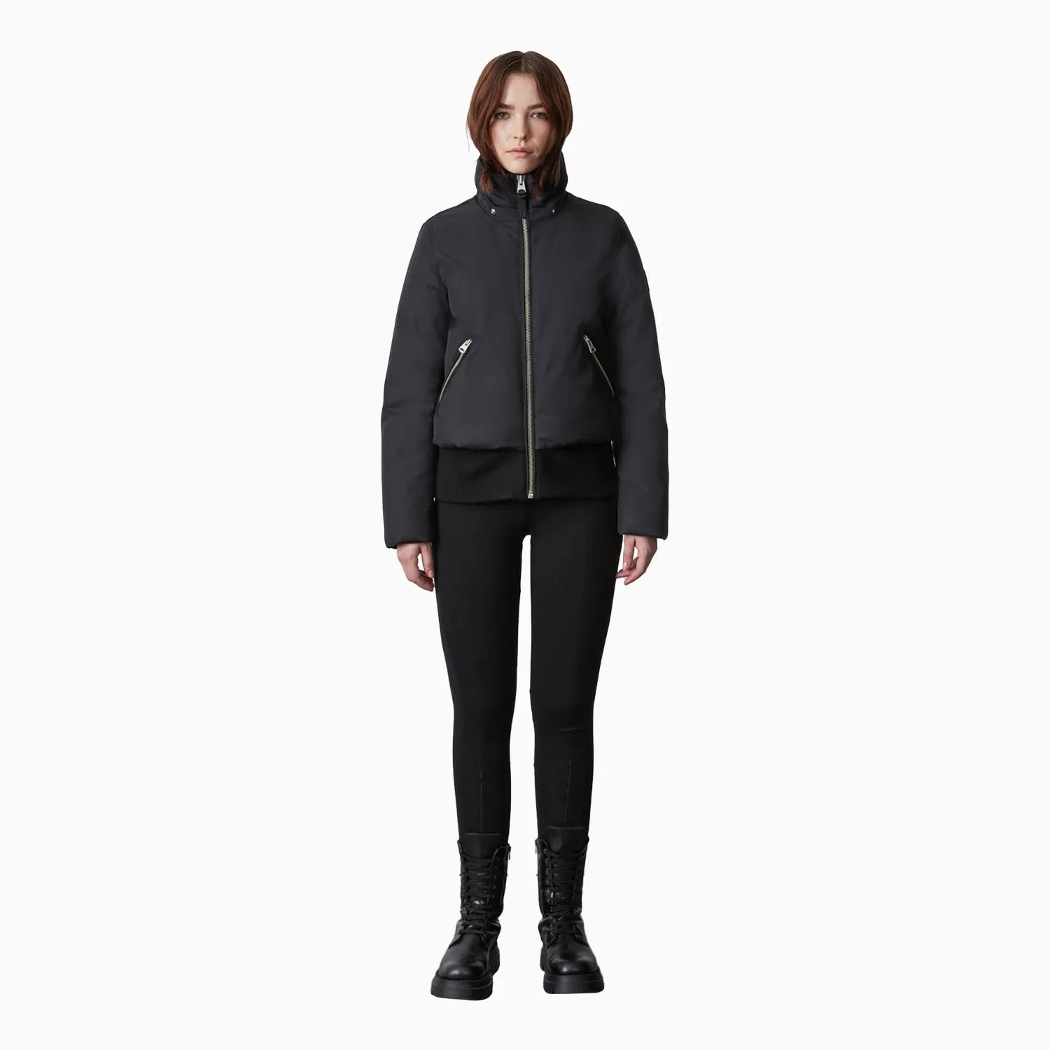 Women's CORY BX Hoodie Down Bomber Jacket