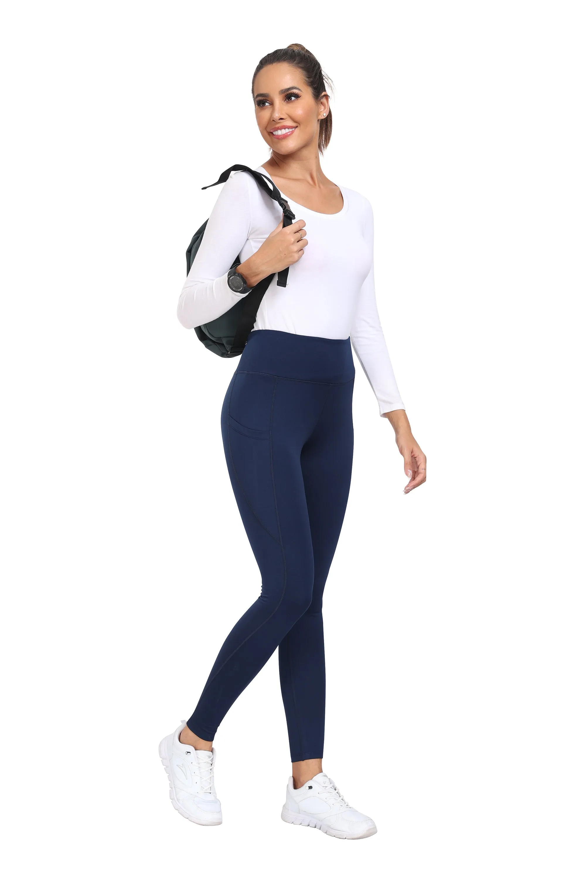 Women's High Waist Pocket Running Yoga Pants