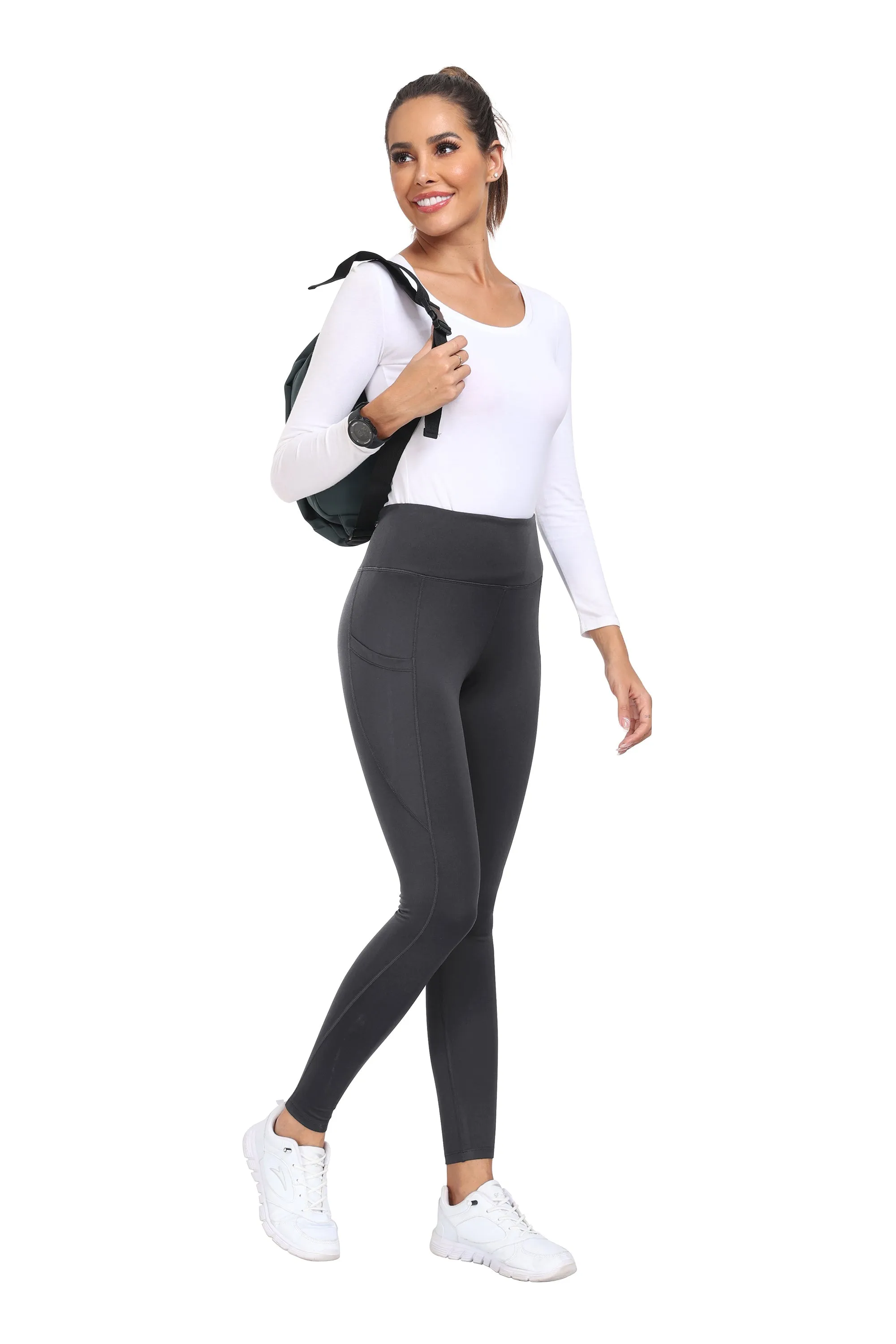 Women's High Waist Pocket Running Yoga Pants