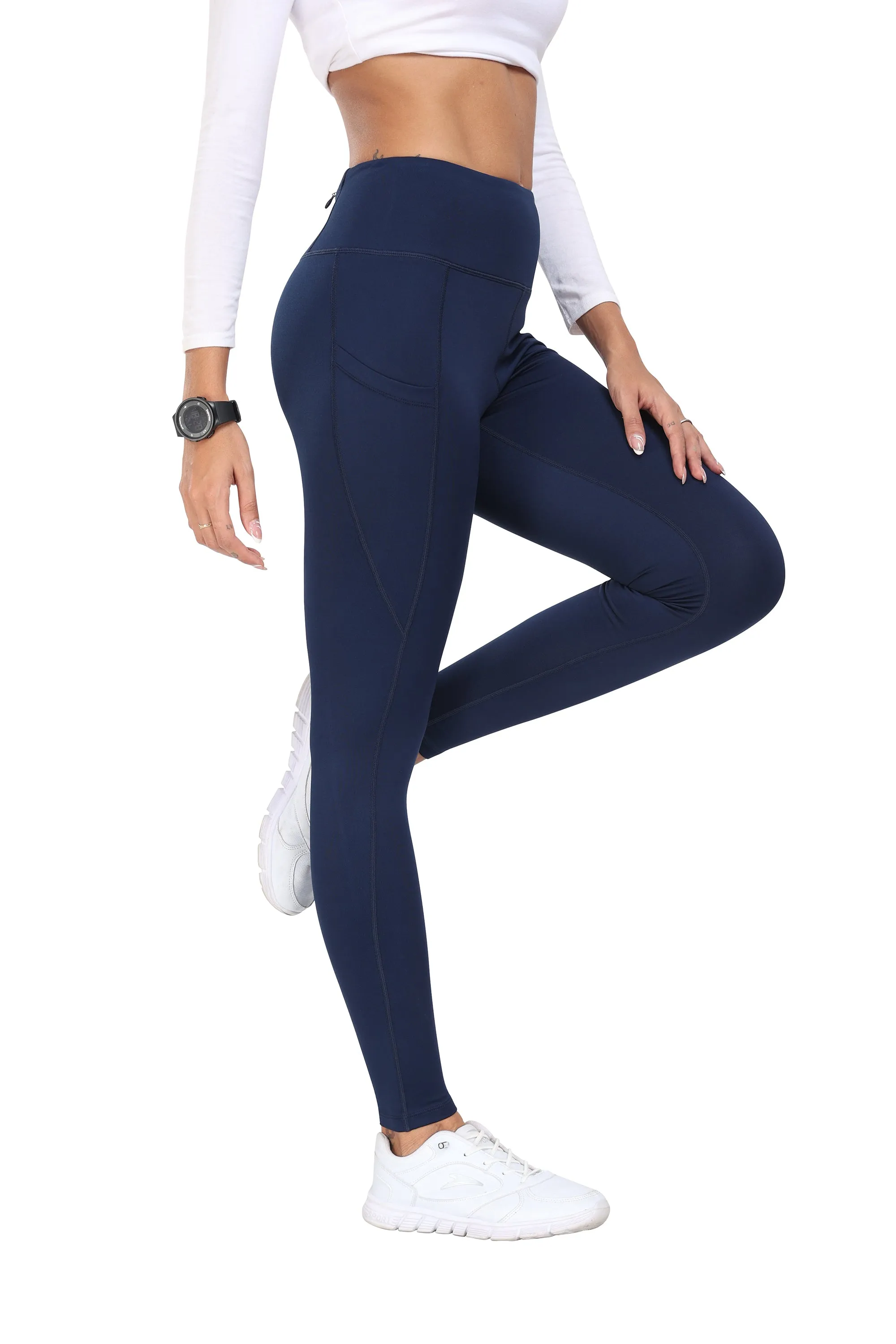 Women's High Waist Pocket Running Yoga Pants