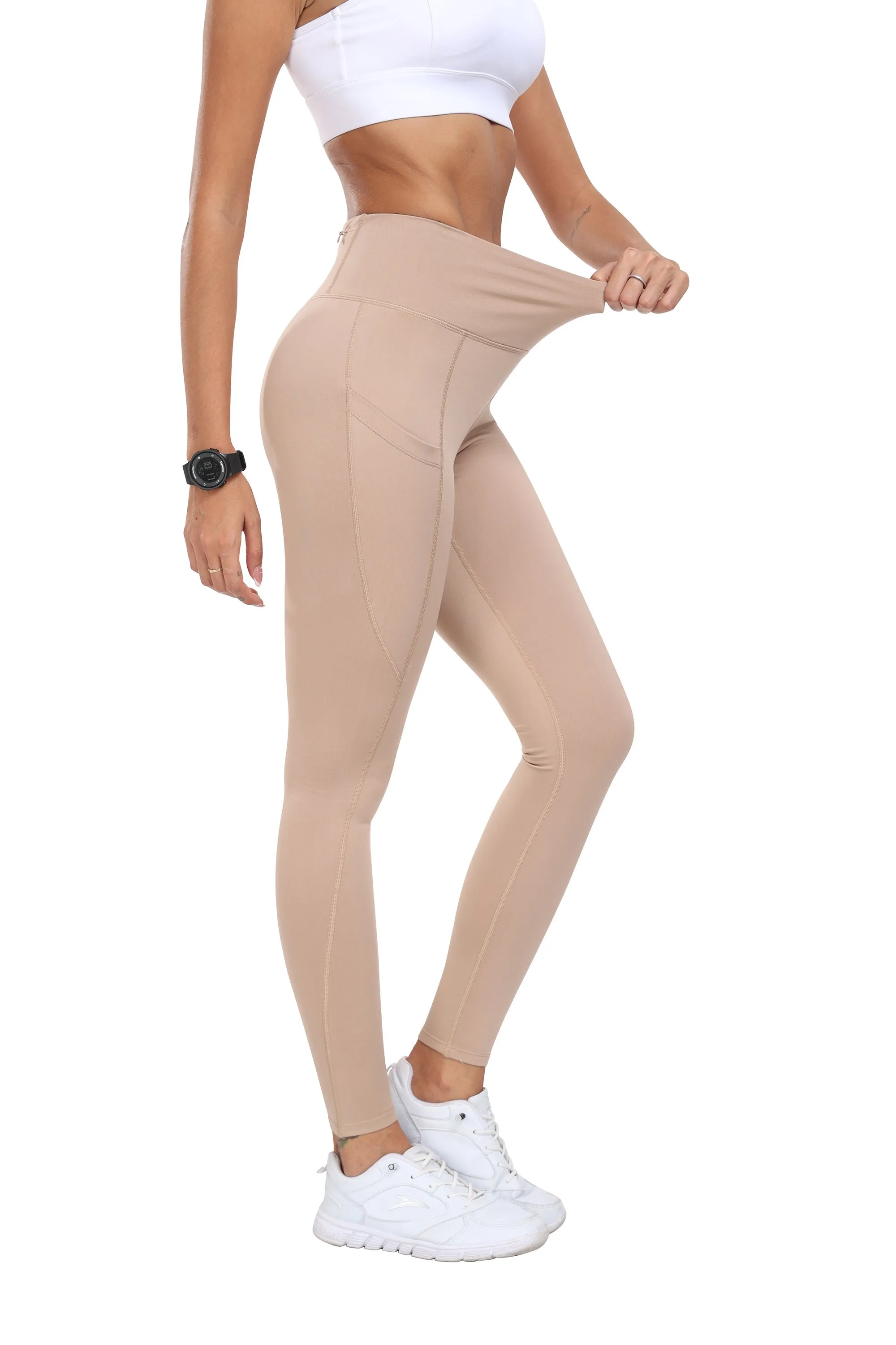 Women's High Waist Pocket Running Yoga Pants