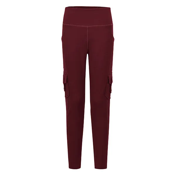 Women's High Waist Sports Pocket Pants