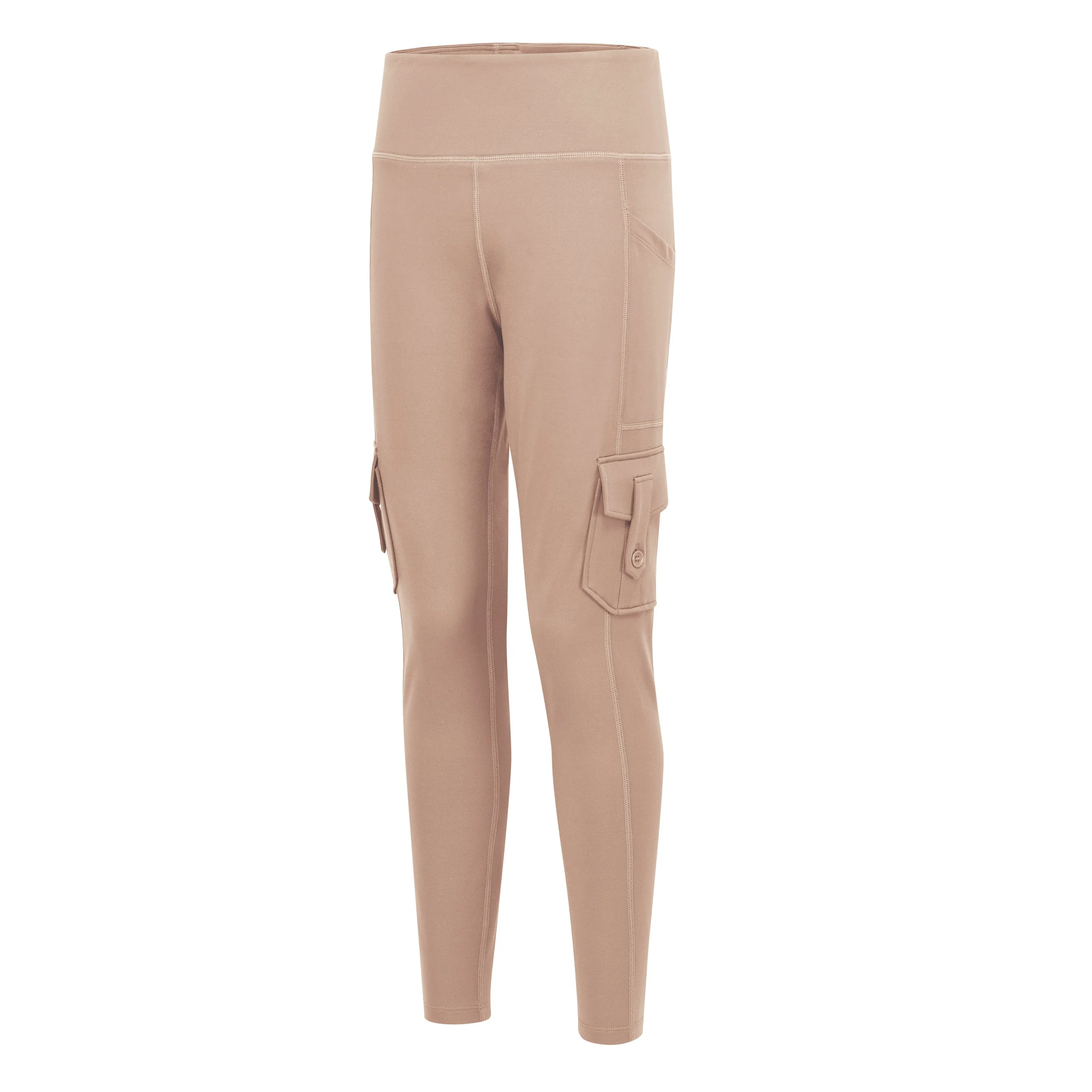 Women's High Waist Sports Pocket Pants