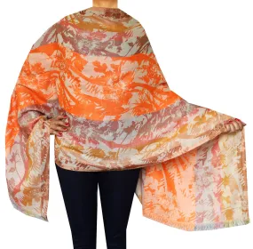 Womens Scarves Wool Shawl Wrap Gift India Clothes (76 x 28 inches)