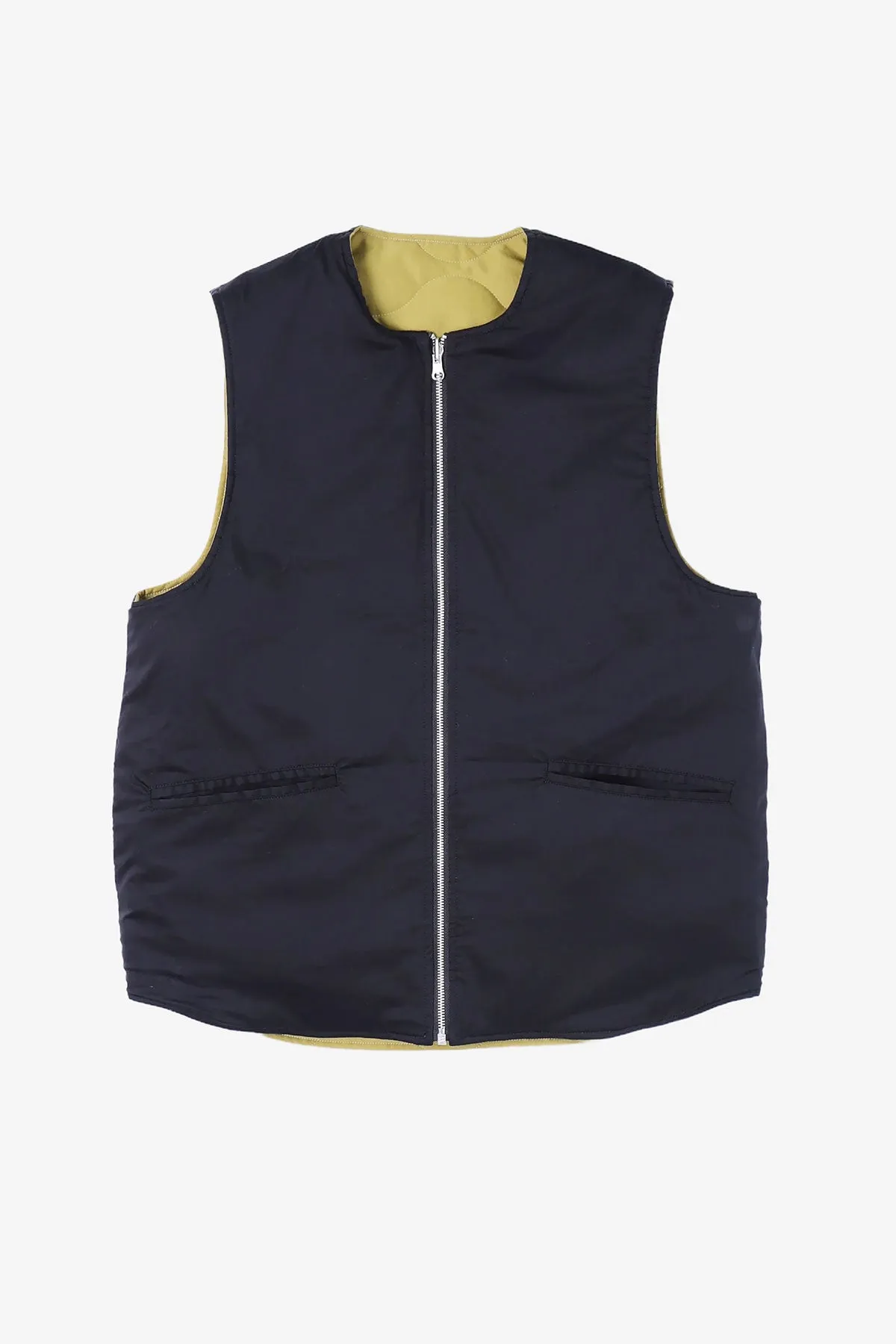 Workware - Big Liner Reversible Vest (black / green)