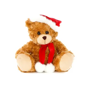 Xmas Mocha Bear 11"