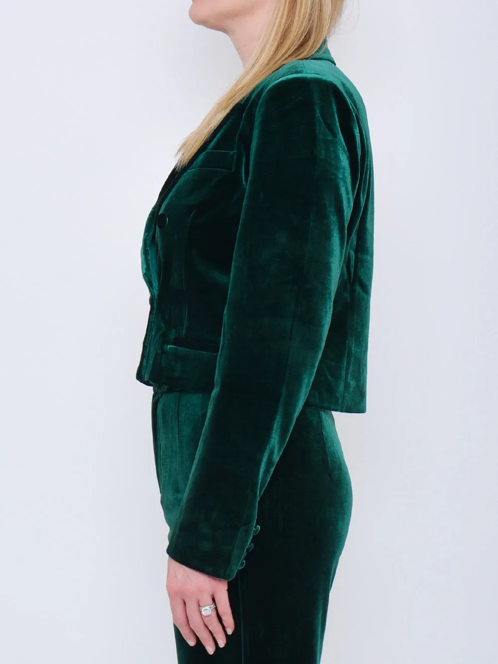 YELTUOR X HANSEN & GRETEL BETINA VELVET JACKET