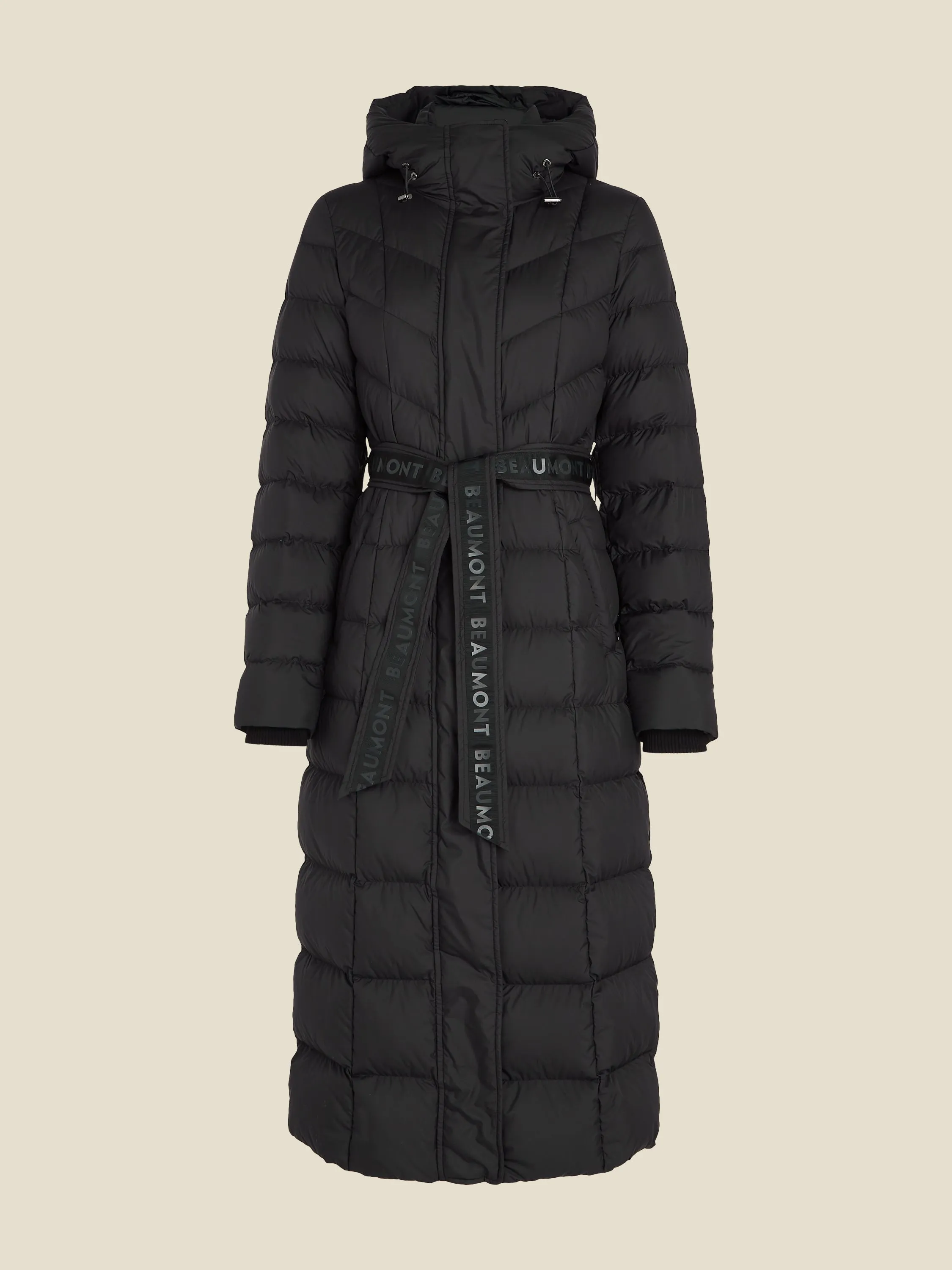 Zahra long coat - Black